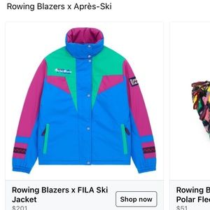 Fila Rowing Blazers unisex ski jacket